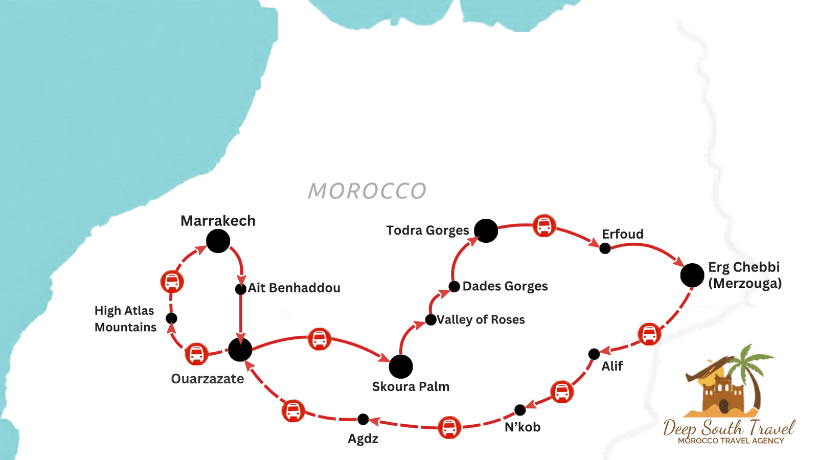 5-Day Luxury Sahara Desert Tour from Marrakech