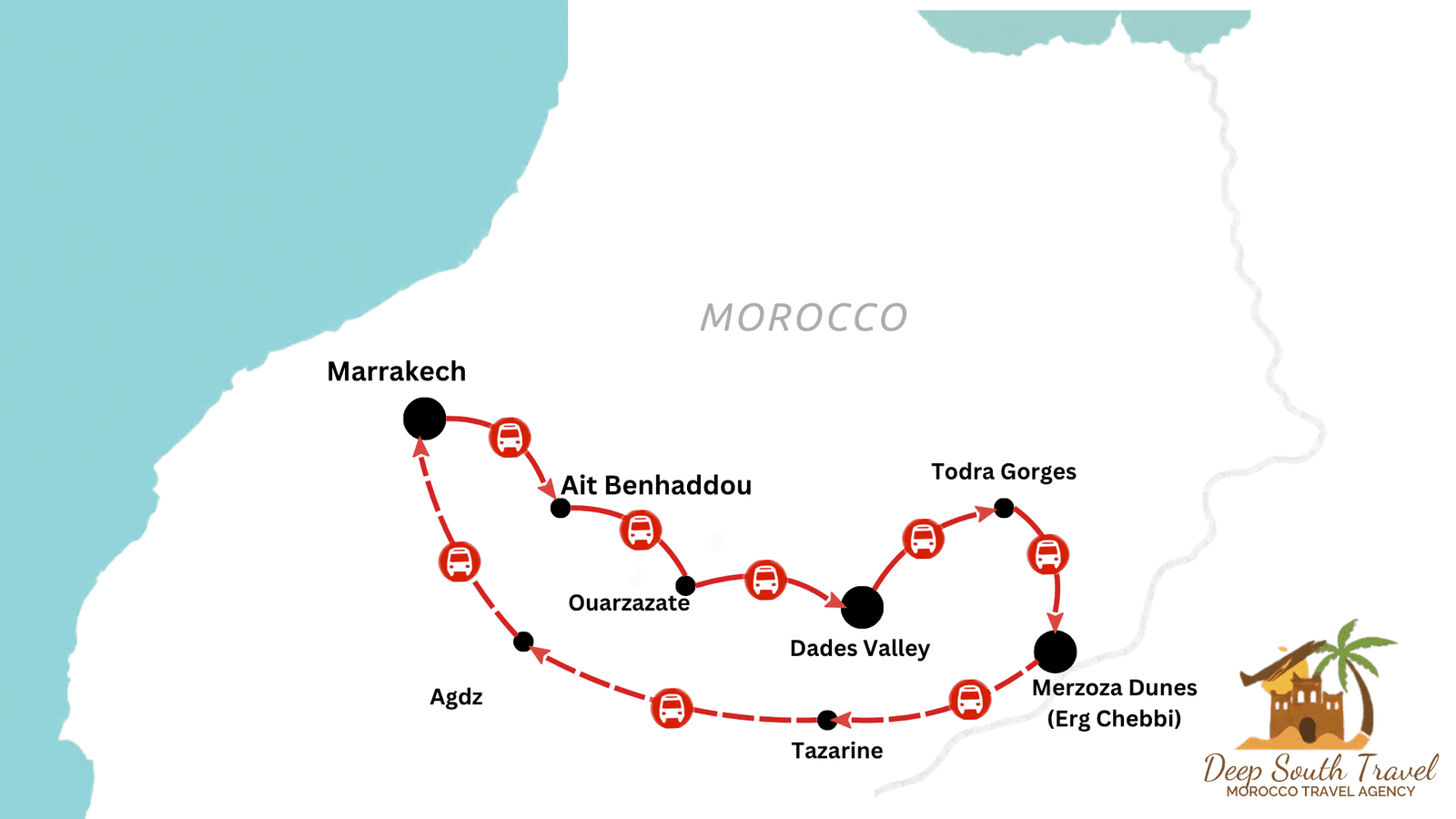 3-Day Luxury Desert Tour from Marrakech to Merzouga