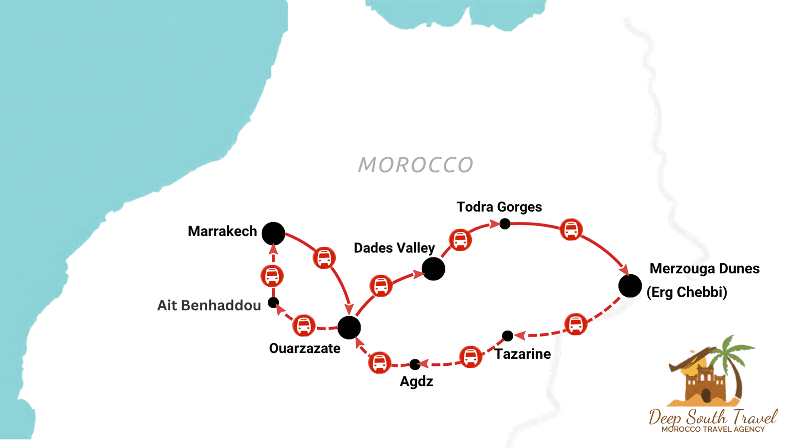 4-Day Luxury Desert Tour from Marrakech to Merzouga