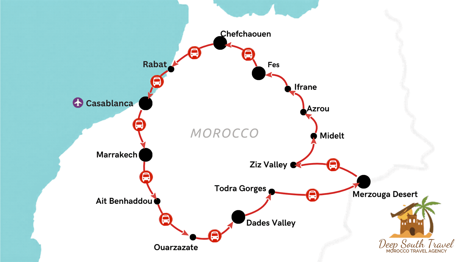 8-Day Morocco Imperial Cities Tour from Casablanca