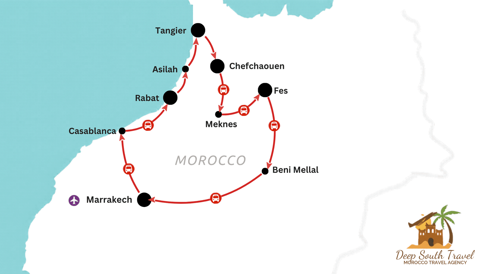 7-Day Imperial Cities of Morocco Tour from Tangier