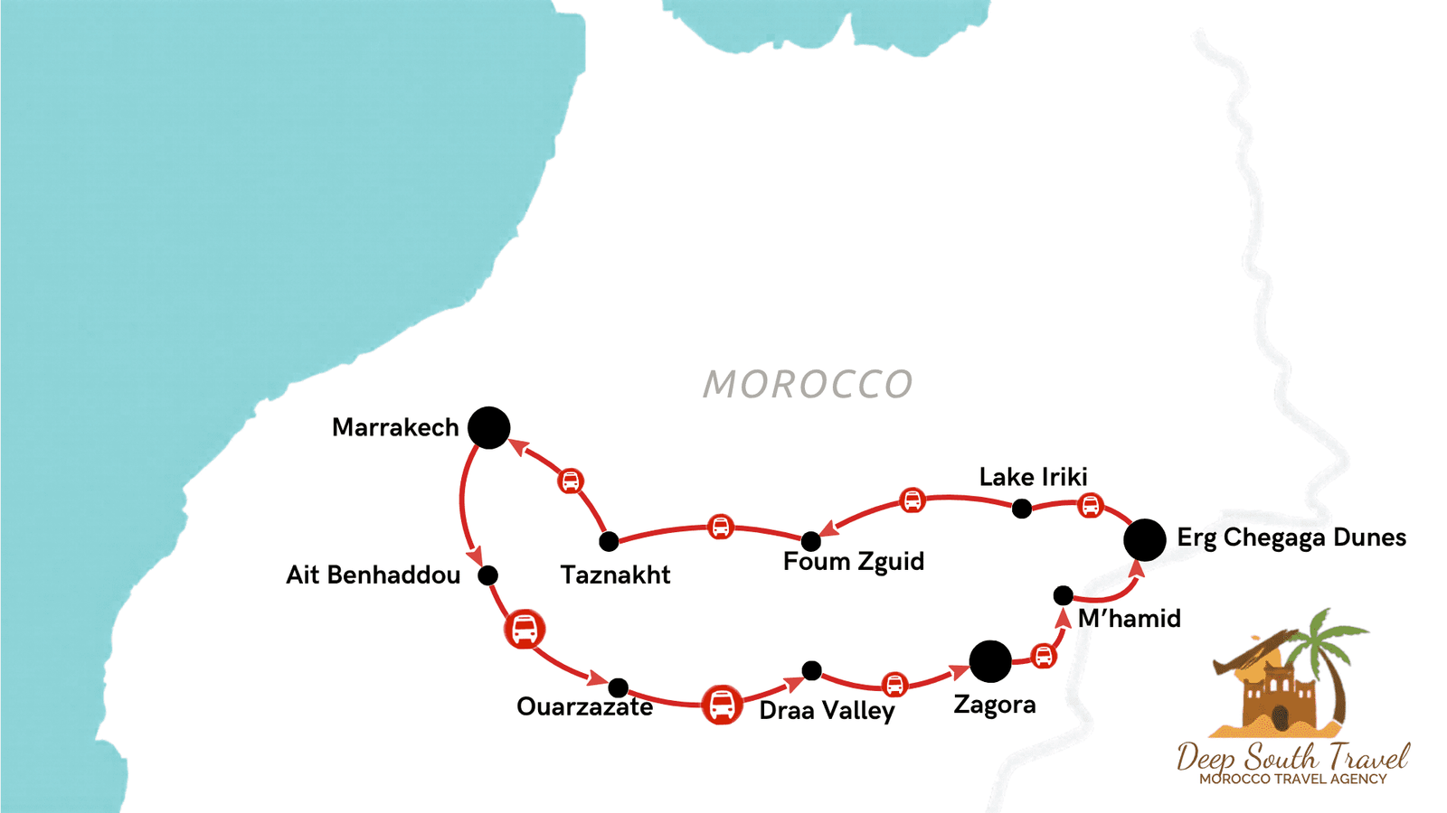 3-Day Luxury Desert Tour to Erg Chegaga